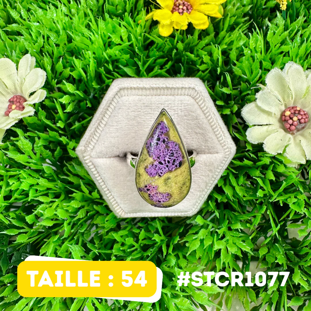 Bague Atlantisite Argent 925 #STCR1077