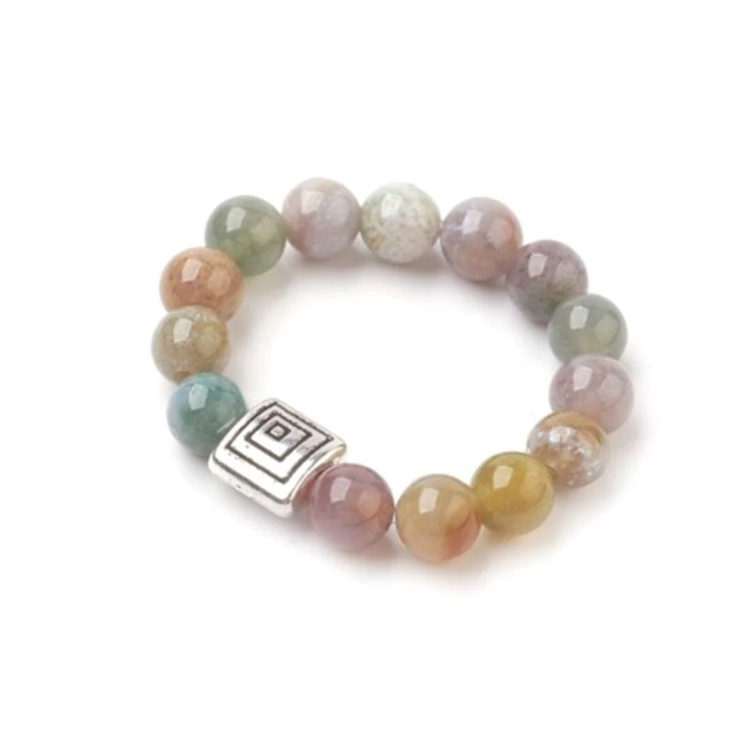 Bague élastique perle