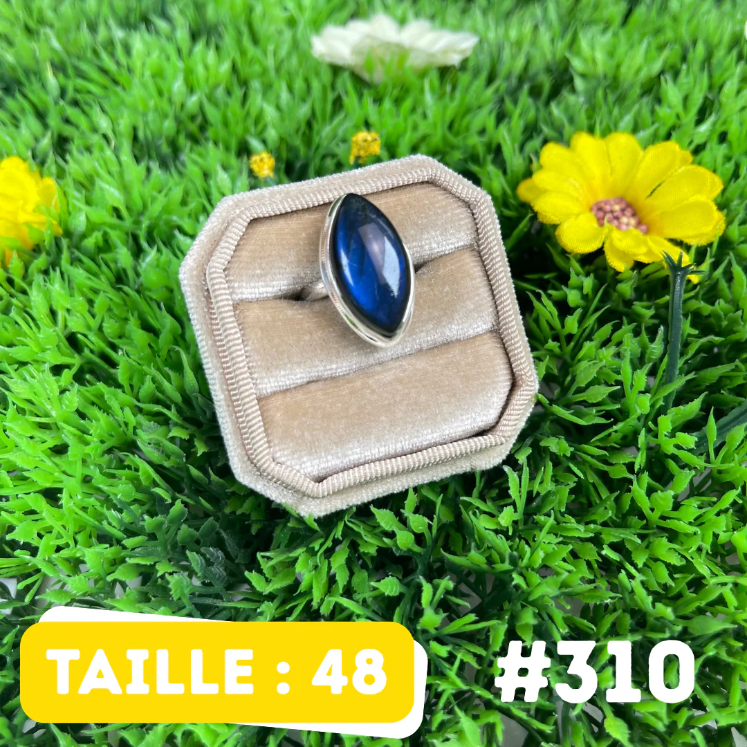 Bague Labradorite Bluefire #310