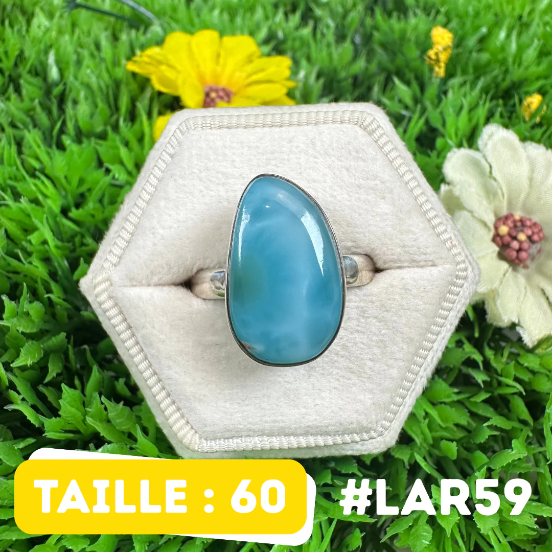 Bague Larimar #LAR59