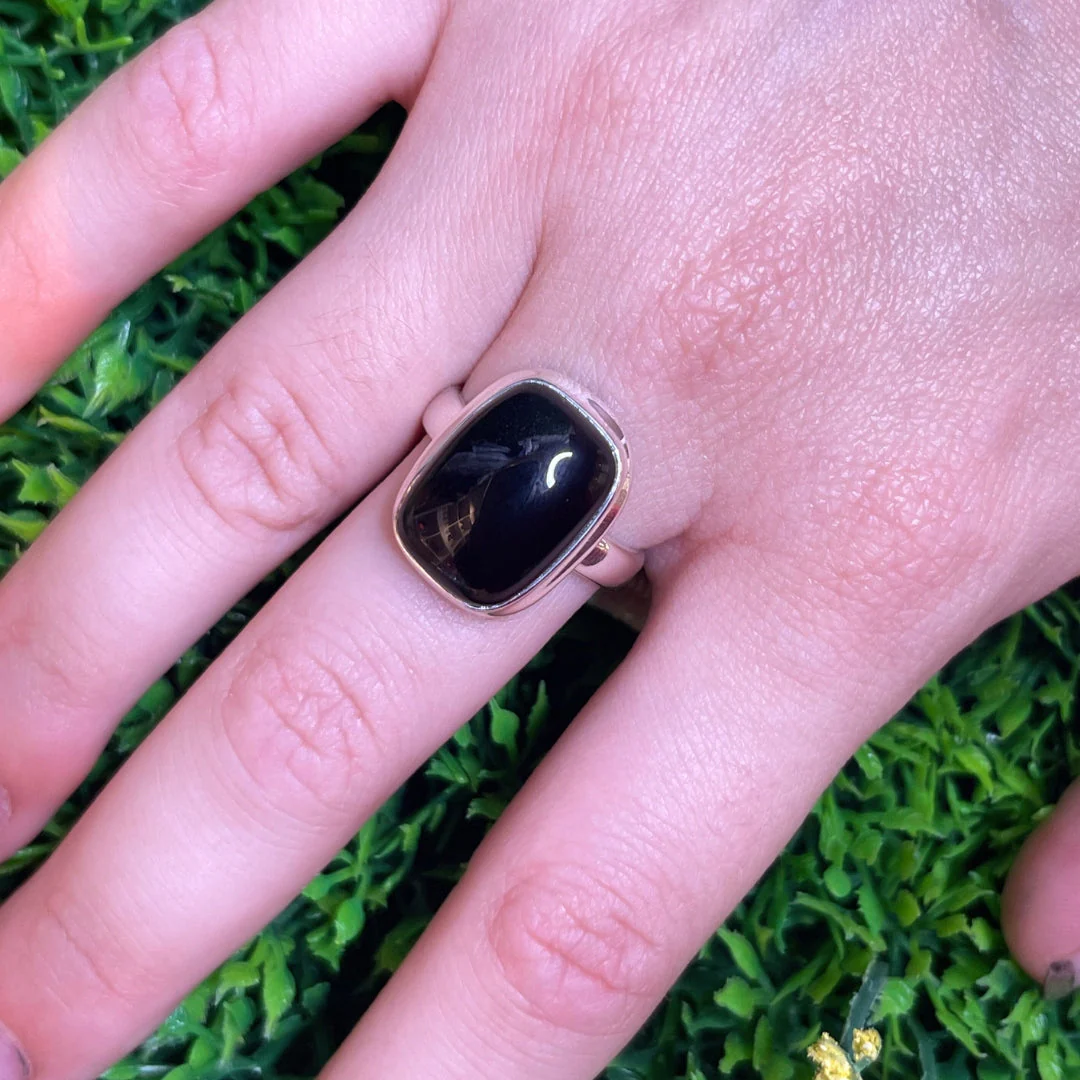 Bague Onyx Argent #11 - Image 2