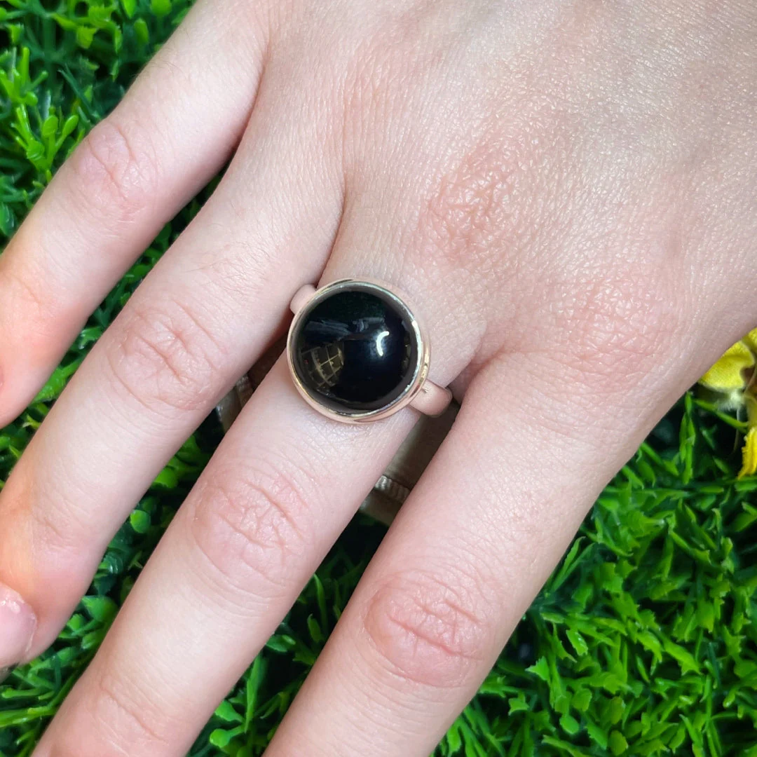 Bague Onyx Argent #13 - Image 2