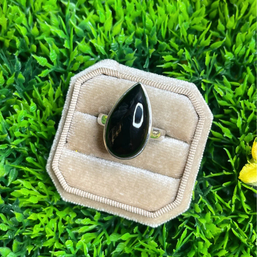 Bague Onyx Argent #15 - Image 2