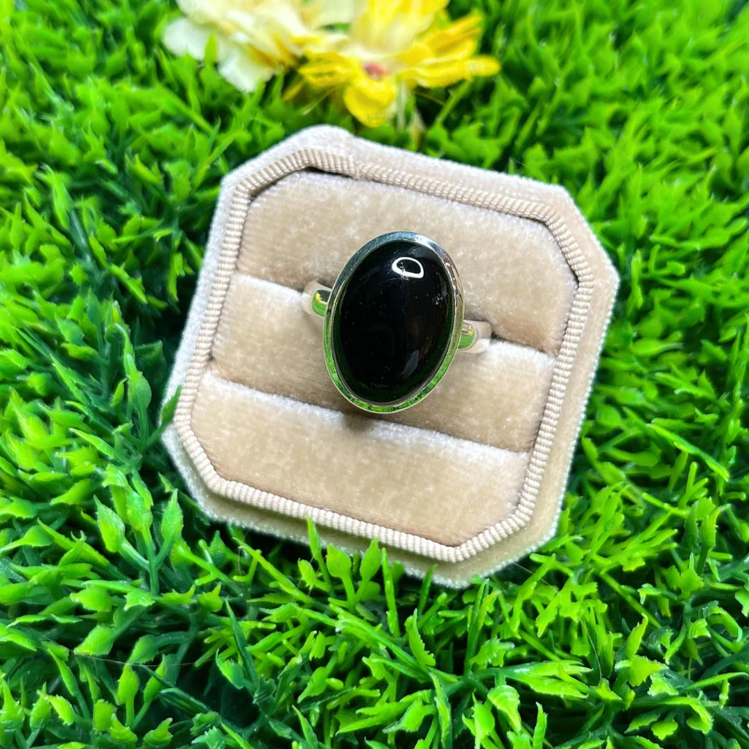 Bague Onyx Argent #21 - Image 2