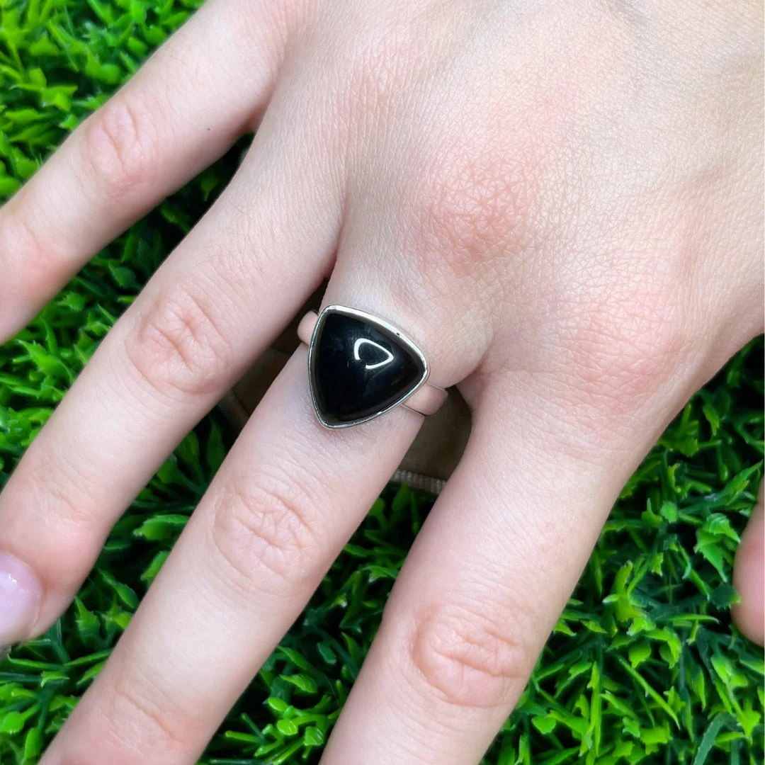 Bague Onyx Argent #26 - Image 2