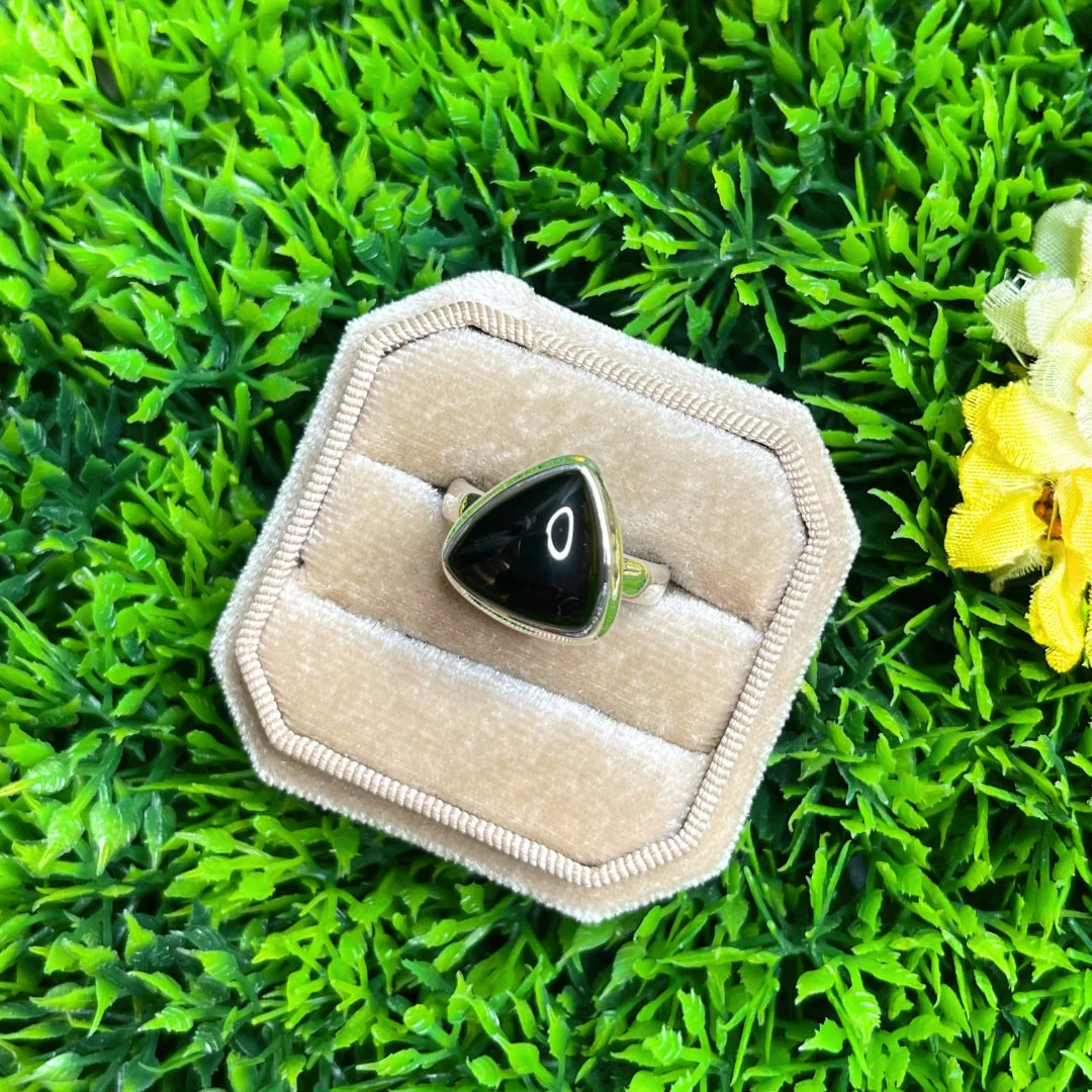 Bague Onyx Argent #4 - Image 2