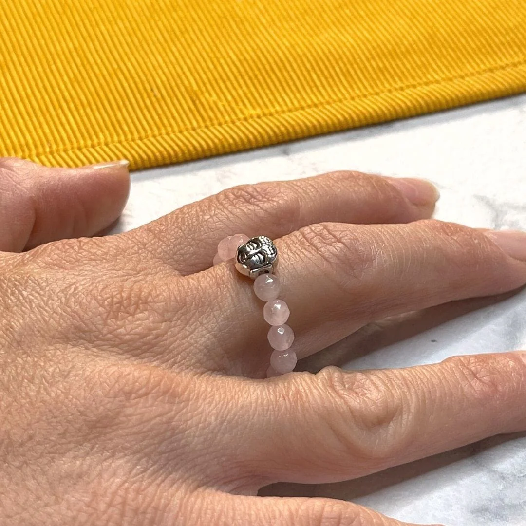 Bague perle bouddha - Image 3