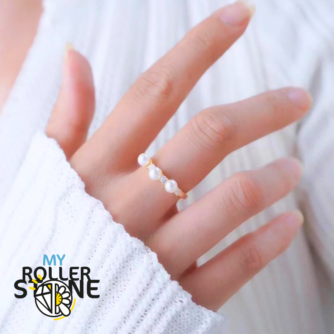 Bague Perle de Culture Argent 925 Tryo