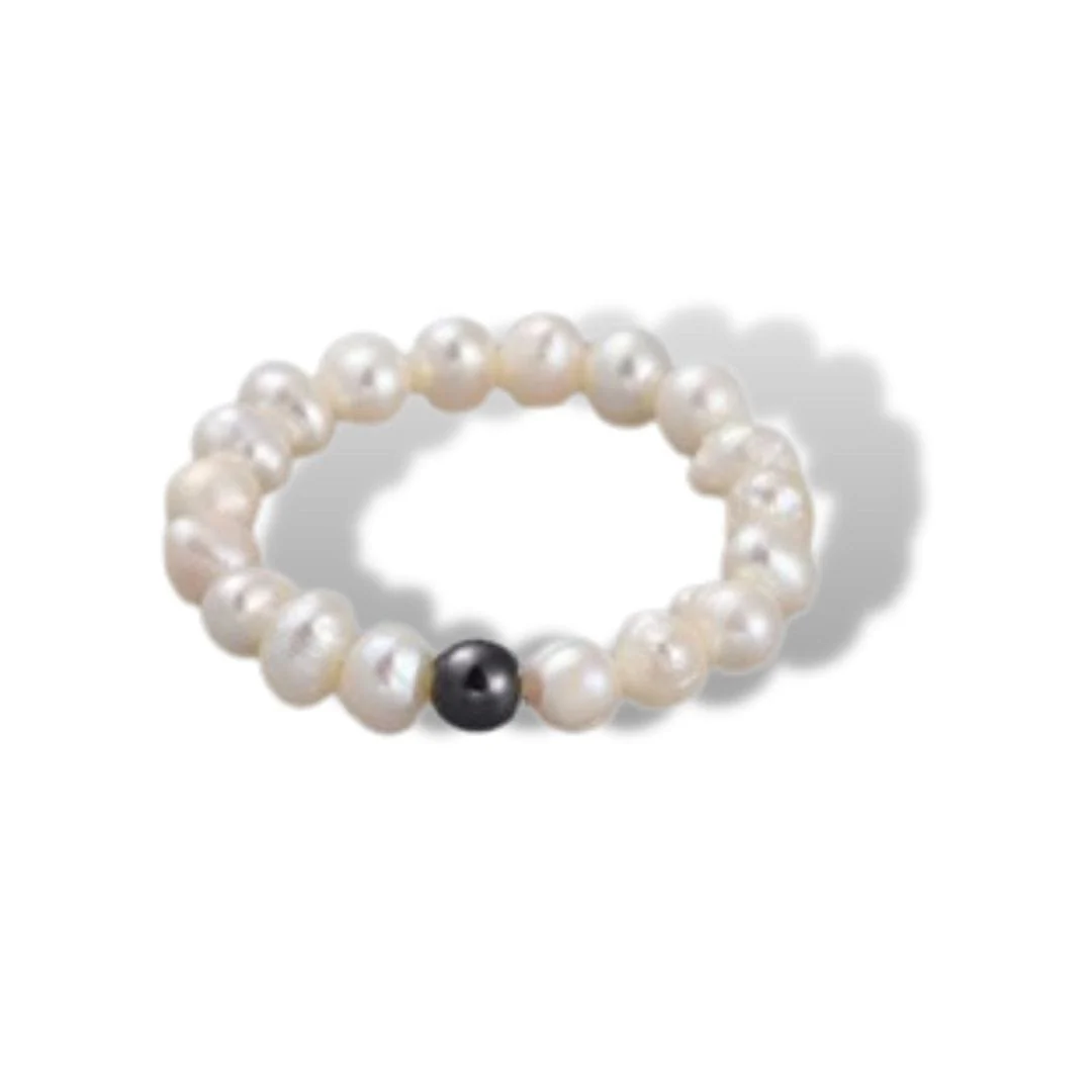 Bague perle de culture naturelle