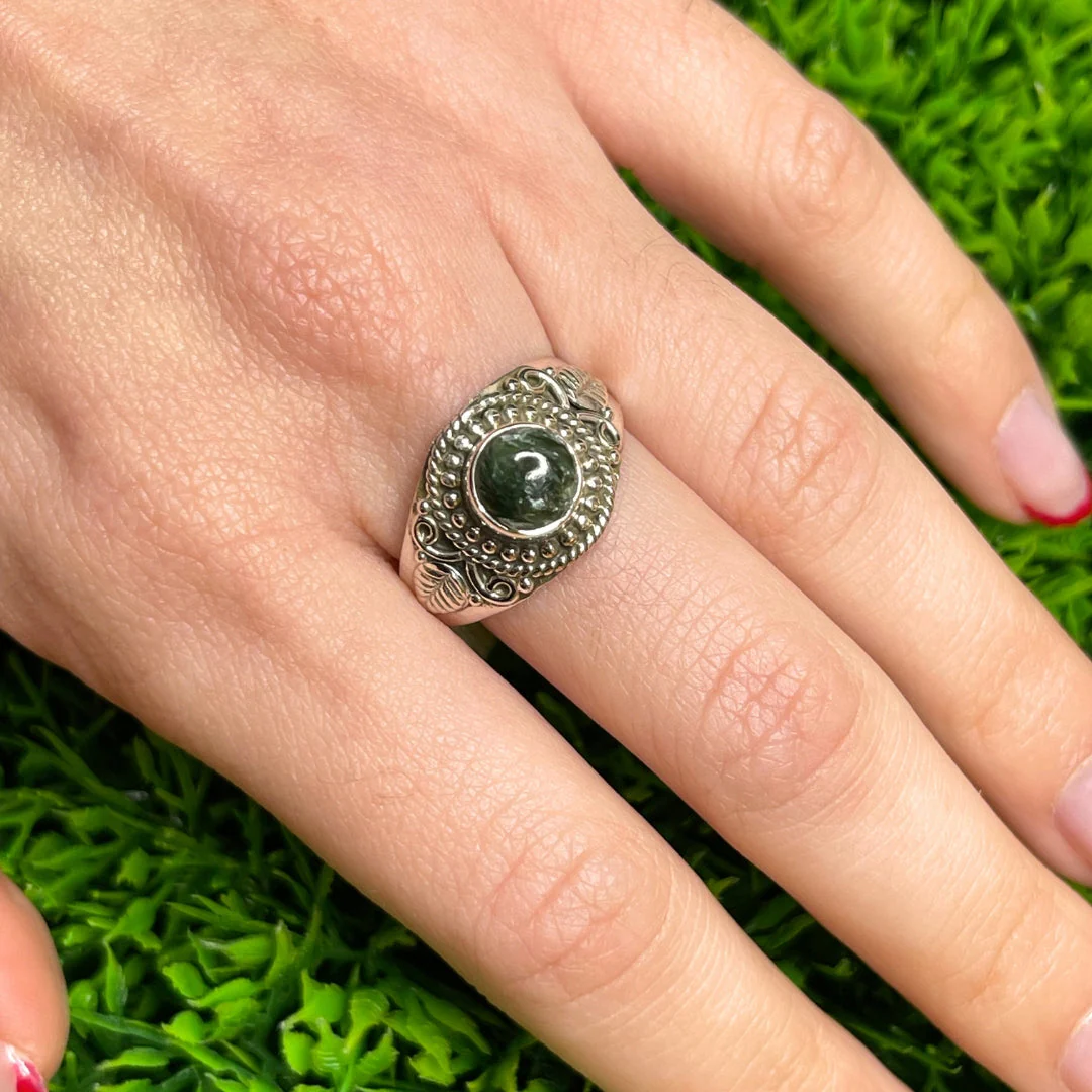 Bague Séraphinite #8 - Image 2