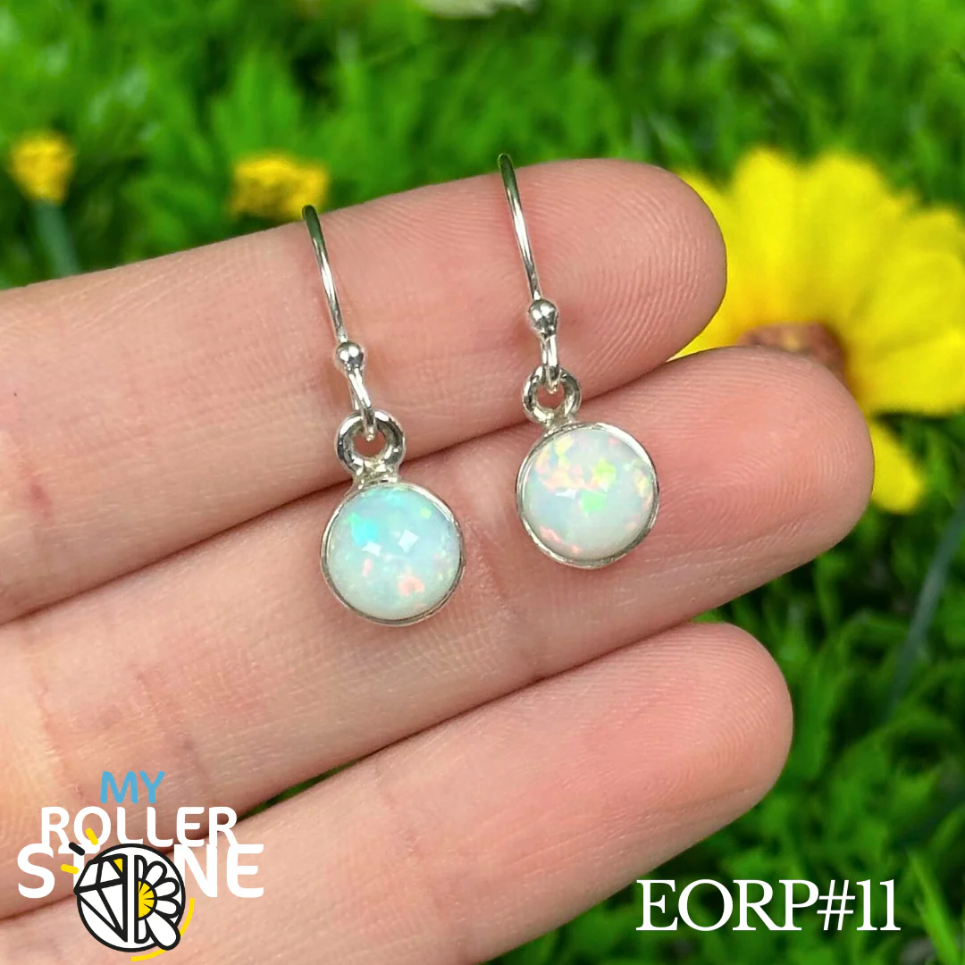 Boucles D'oreilles Opale Éthiopienne #EROP11