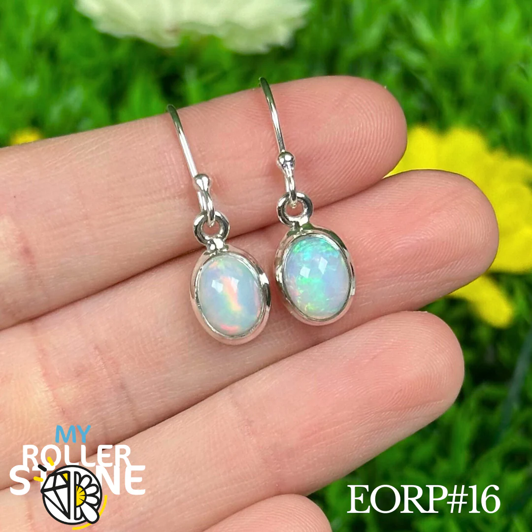 Boucles D'oreilles Opale Éthiopienne #EROP16