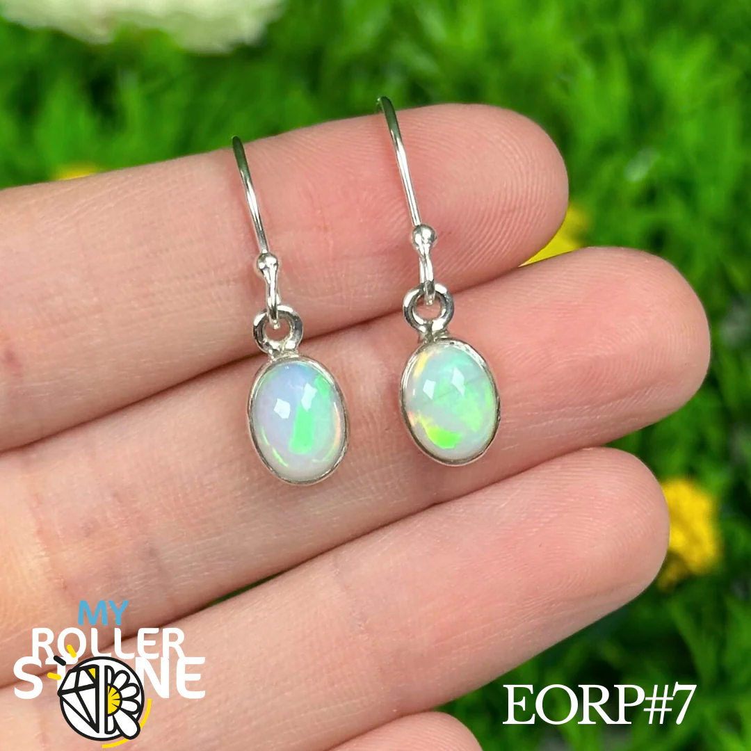 Boucles D'oreilles Opale Éthiopienne #EROP7