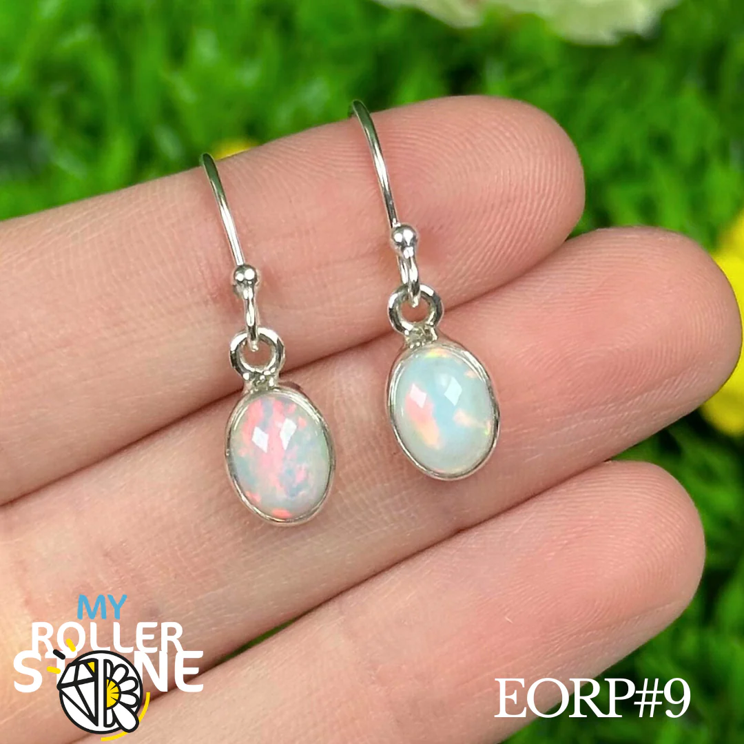 Boucles D'oreilles Opale Éthiopienne #EROP9