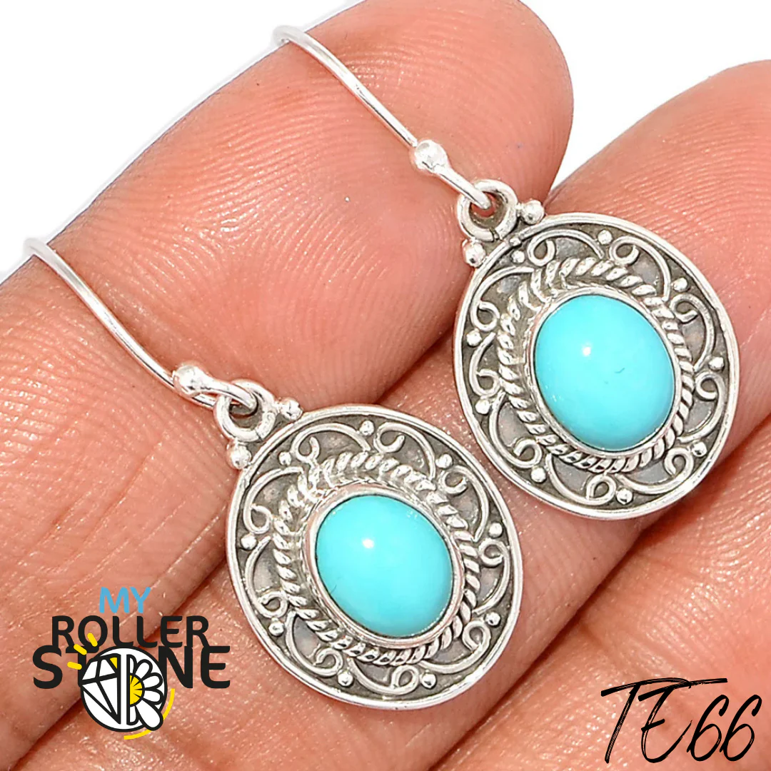 Boucles d'oreilles Turquoise Kingman TE66