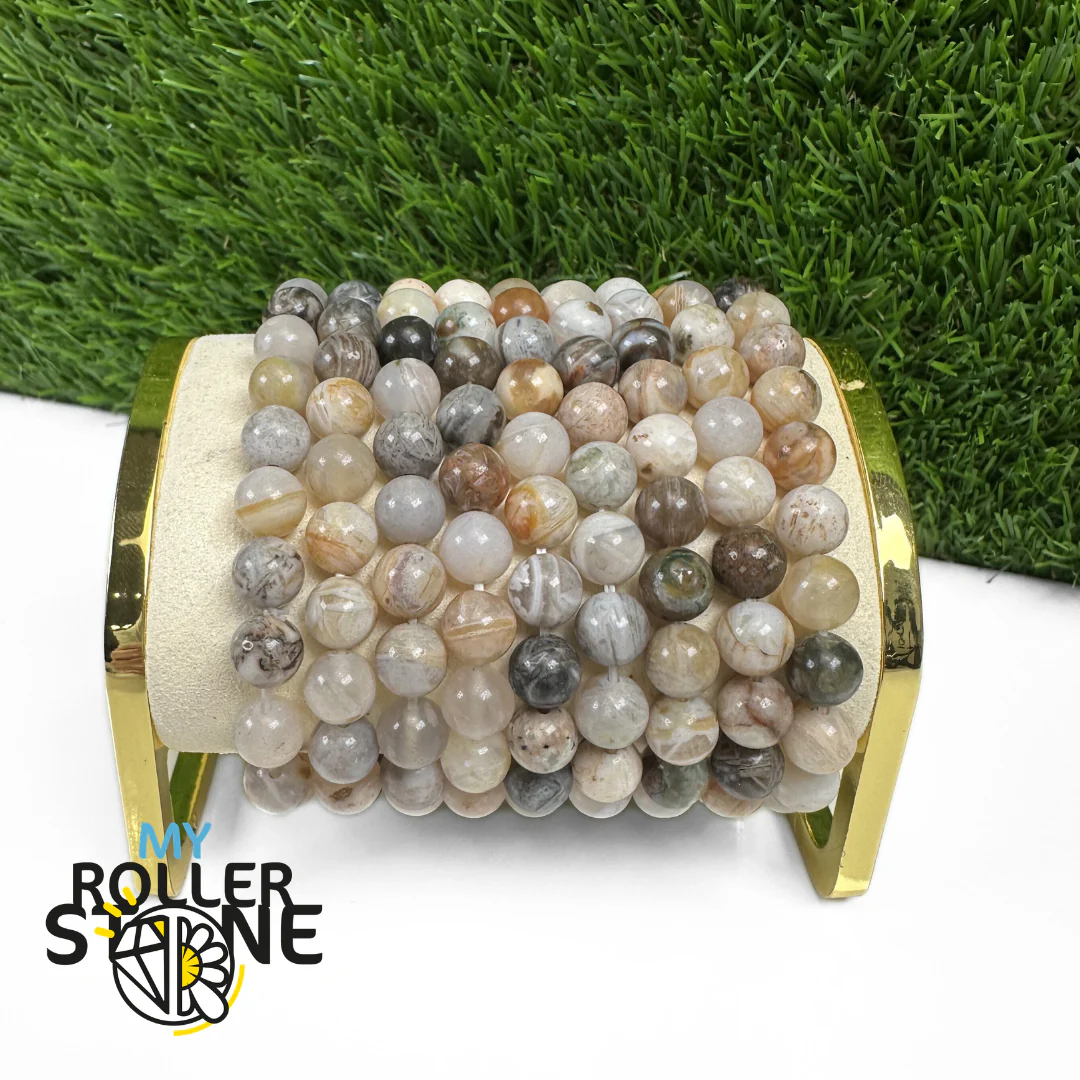 Bracelet Agate Bambou - Image 4