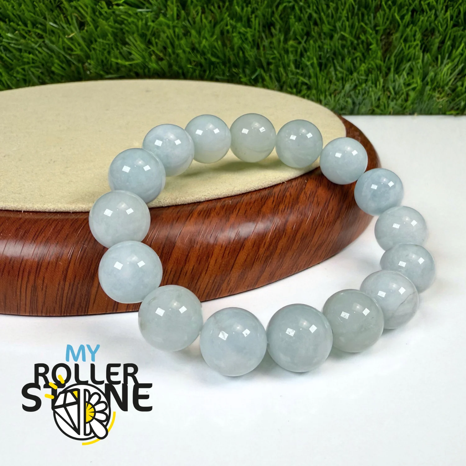 Bracelet Aigue-Marine 3A 12 MM