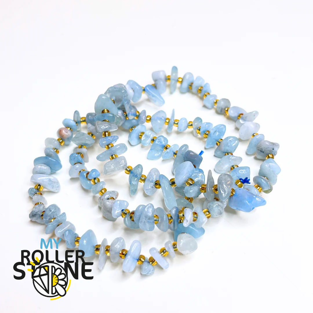 Bracelet Aigue Marine Chips