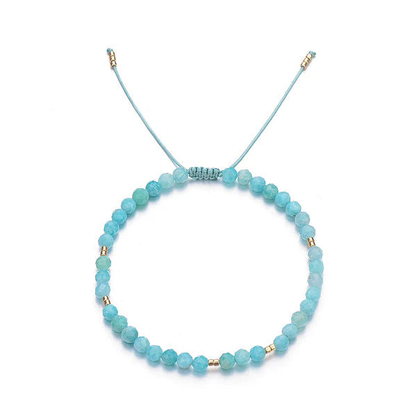 Bracelet Ajustable Amazonite du Brésil