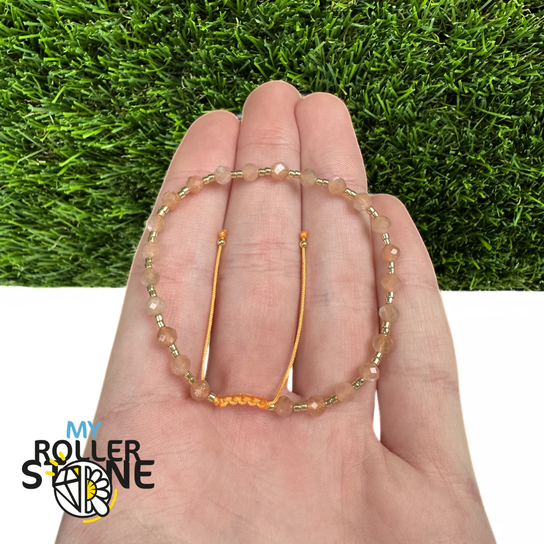 Bracelet Ajustable Pierre de Soleil - Image 3