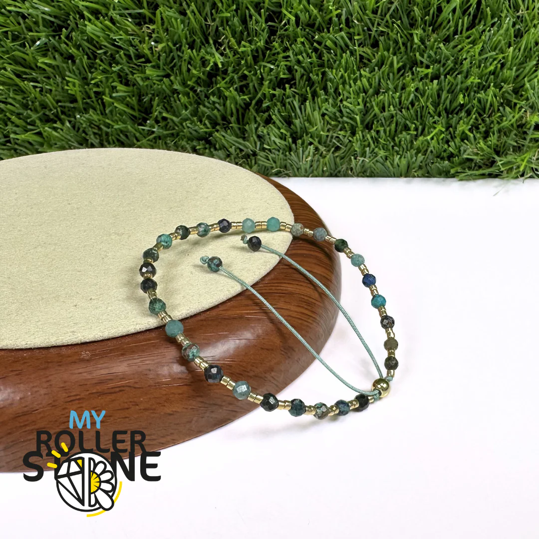 Bracelet Ajustable Chrysocolle - Image 2