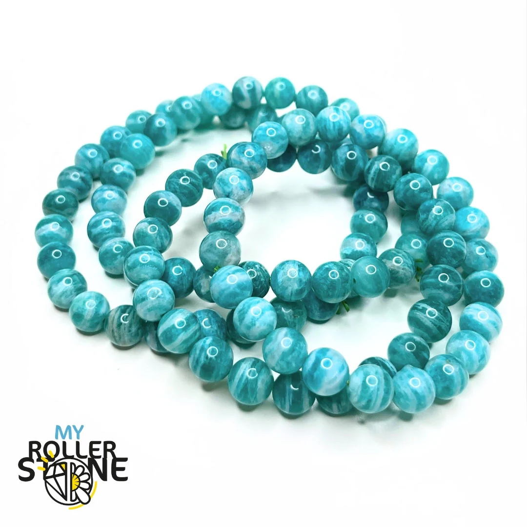 Bracelet Amazonite Bleue de Russie - Image 2