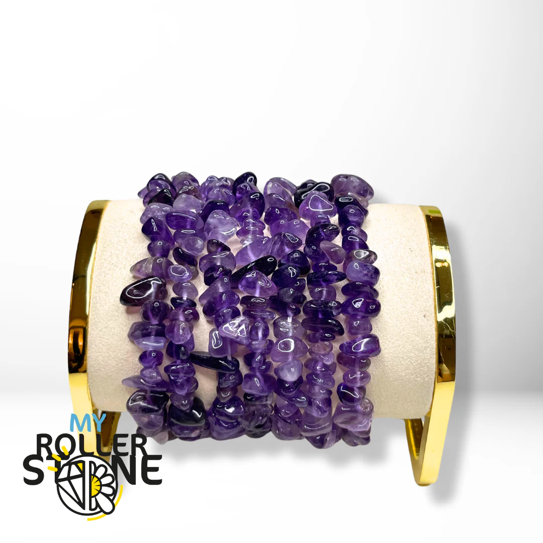 Bracelet Améthyste Chips - Image 2