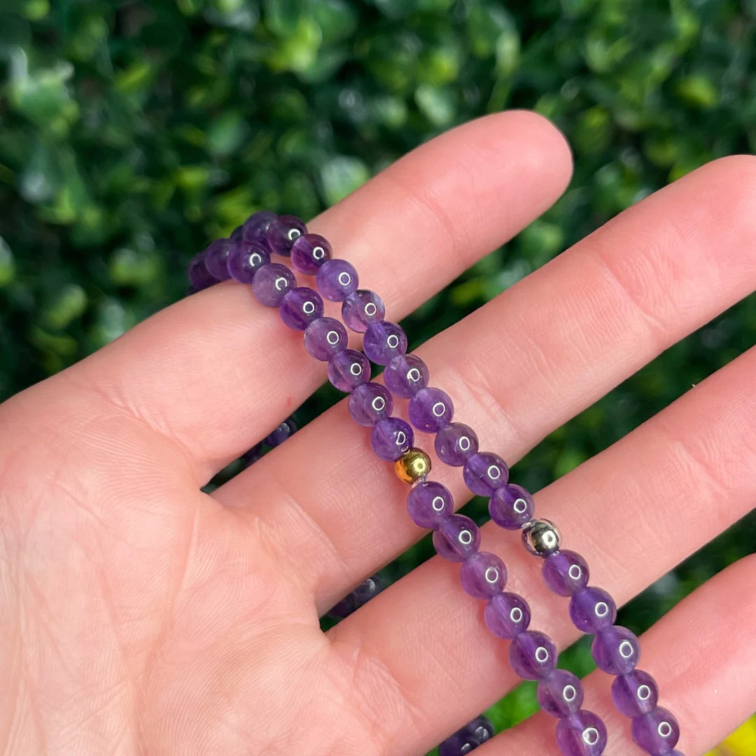 Bracelet Améthyste Sur-Mesure - Image 3
