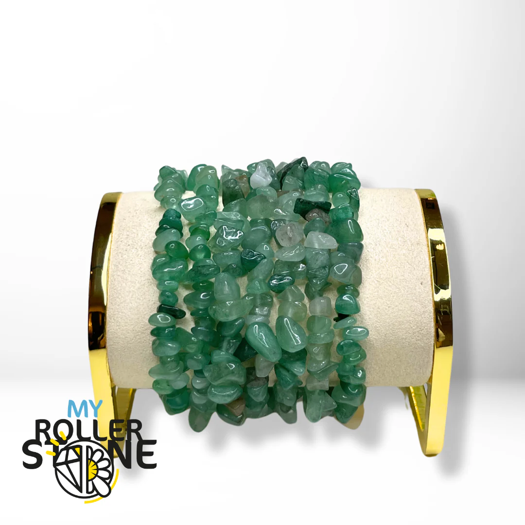 Bracelet Aventurine Verte Chips - Image 2