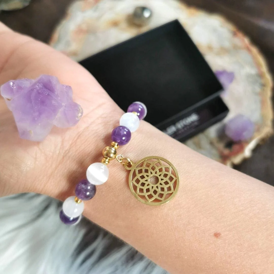 Bracelet chakra Couronne - Image 2