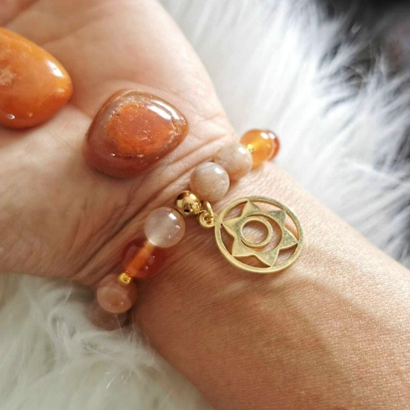 Bracelet chakra sacré - Image 2