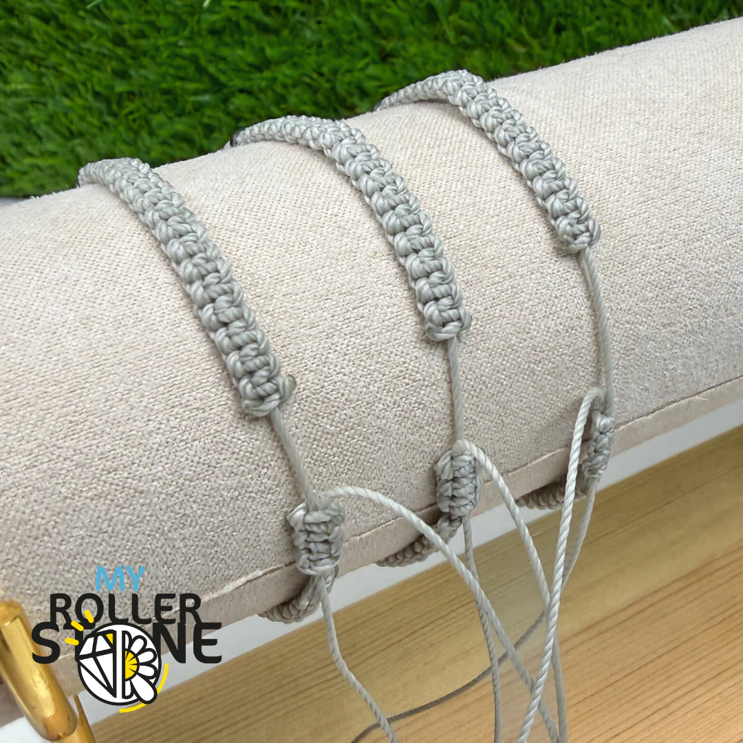 Bracelet Chance avec Trèfle et Pierre Naturelle - Image 2