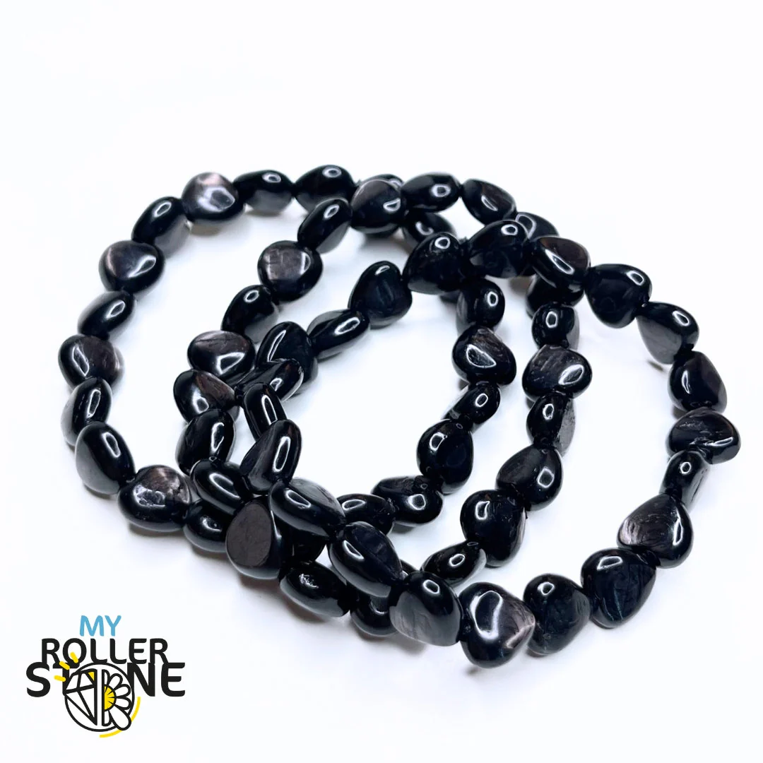 Bracelet Coeur Hypersthène - Image 2