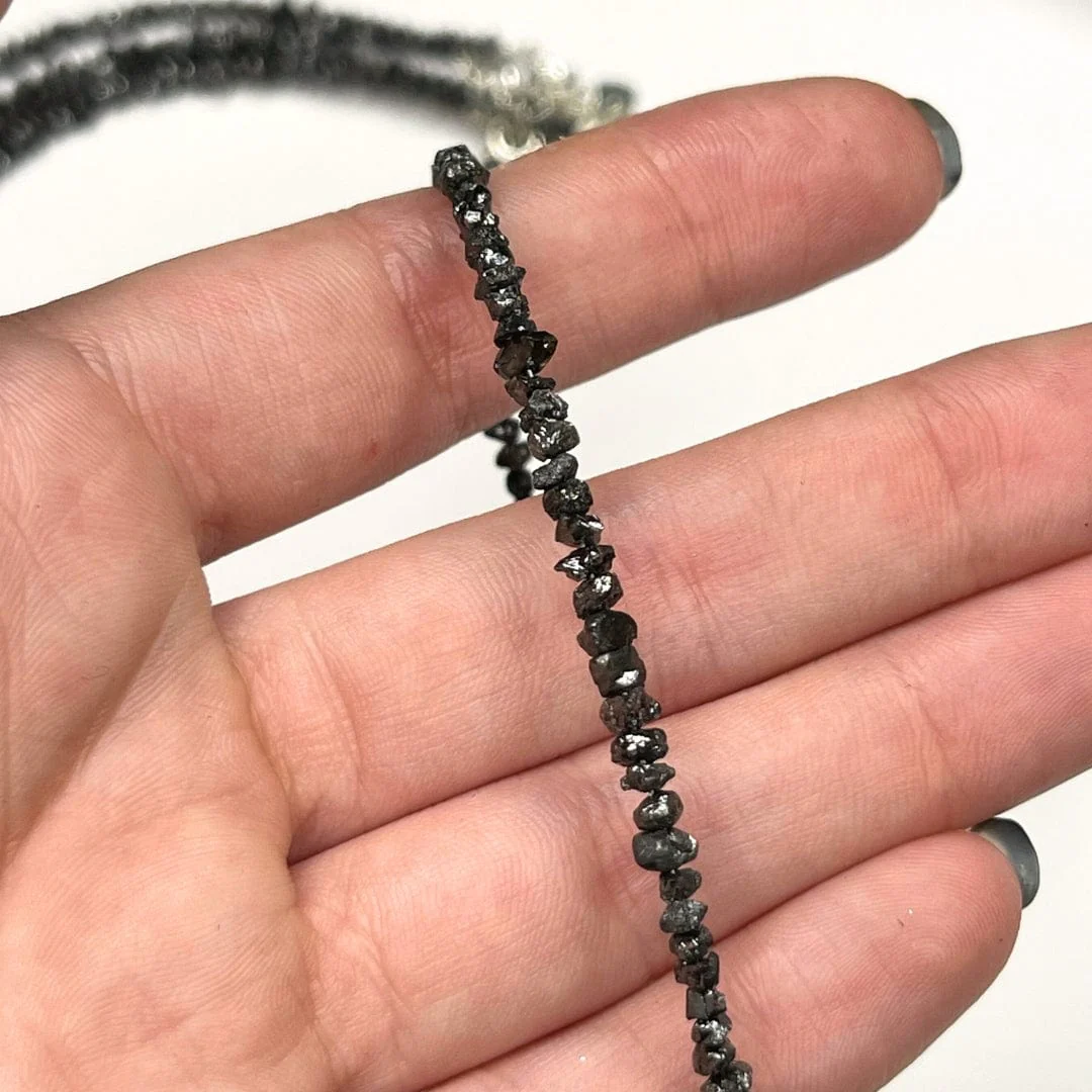 Bracelet Diamant Noir Argent 925 - Image 2