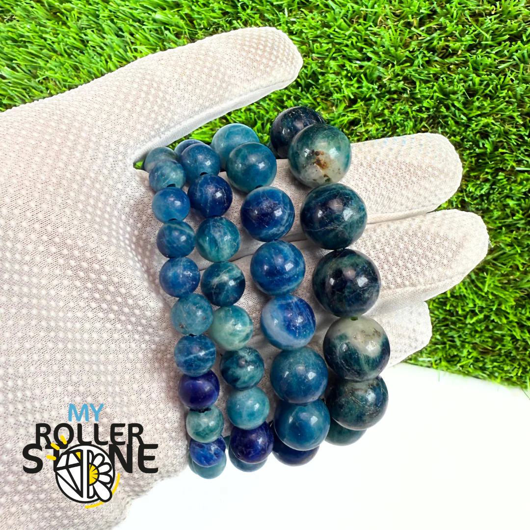Bracelet en Afghanite 8/10/12/15 MM - Image 4