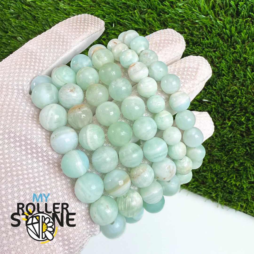 Bracelet en Calcite Bleue des Caraïbes - Image 2