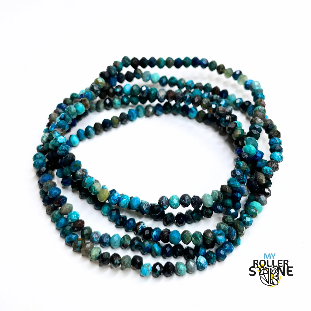 Bracelet Facettée Azurite - Image 2