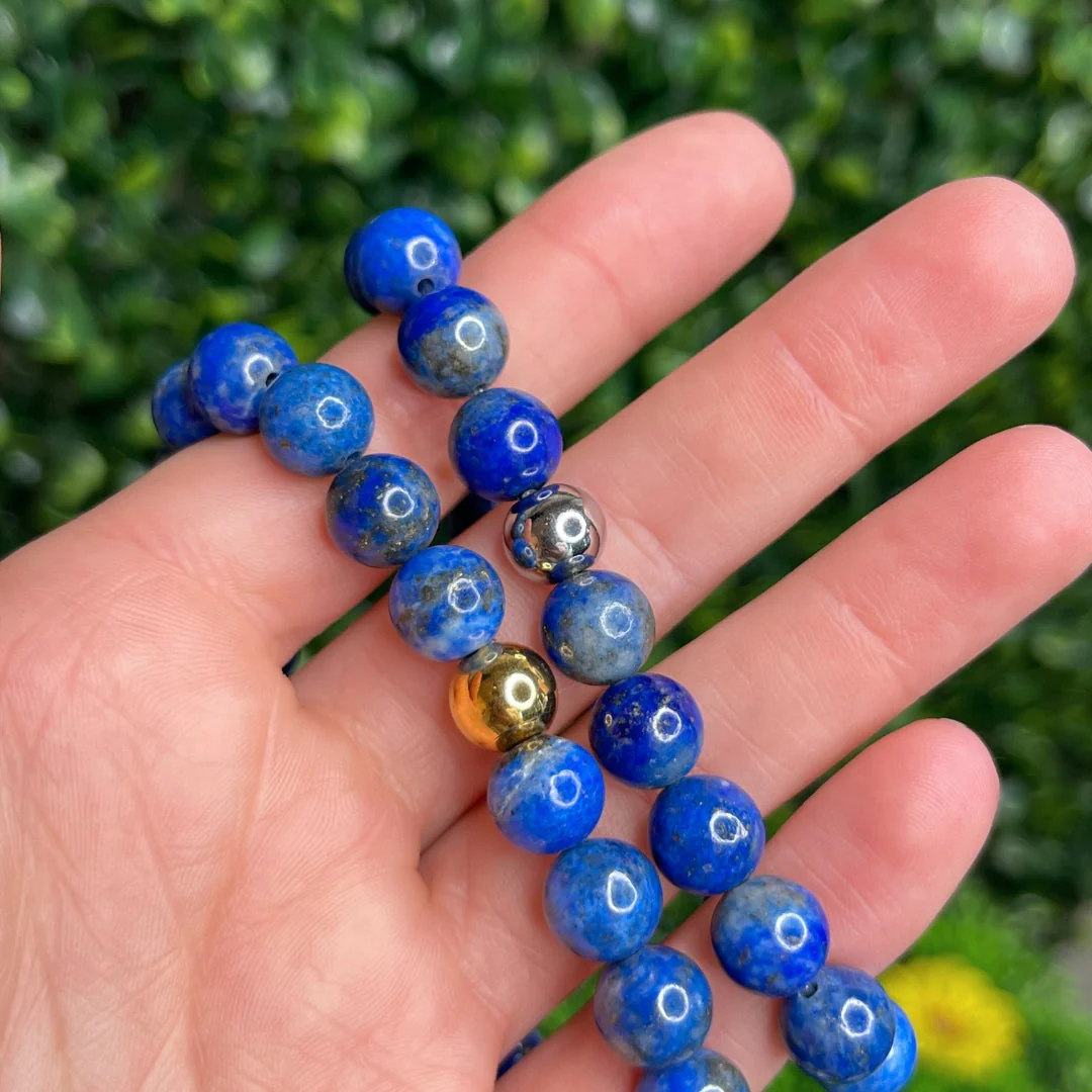 Bracelet Lapis Lazuli Sur-Mesure - Image 3