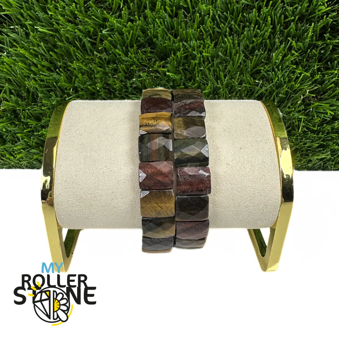 Bracelet Manchette Mix Oeil de Tigre - Image 2