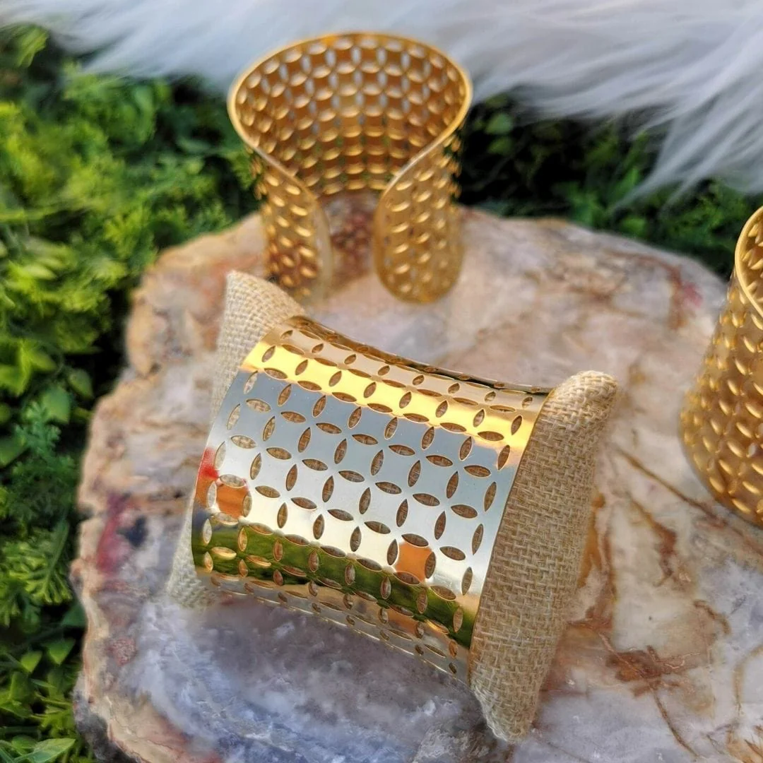 Bracelet manchette ethnique
