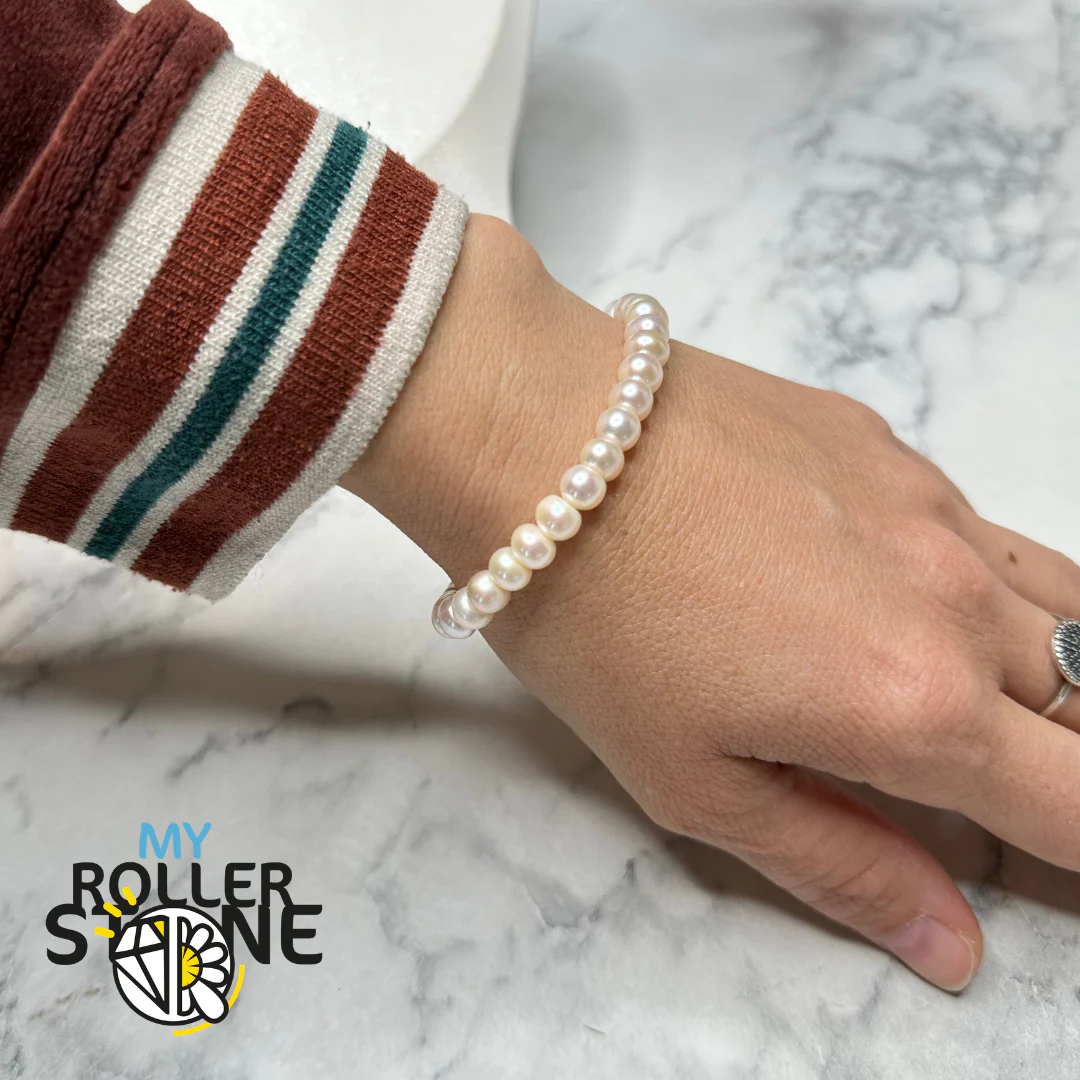 Bracelet Perle de Culture Argent 925 Fermoir en T - Image 3