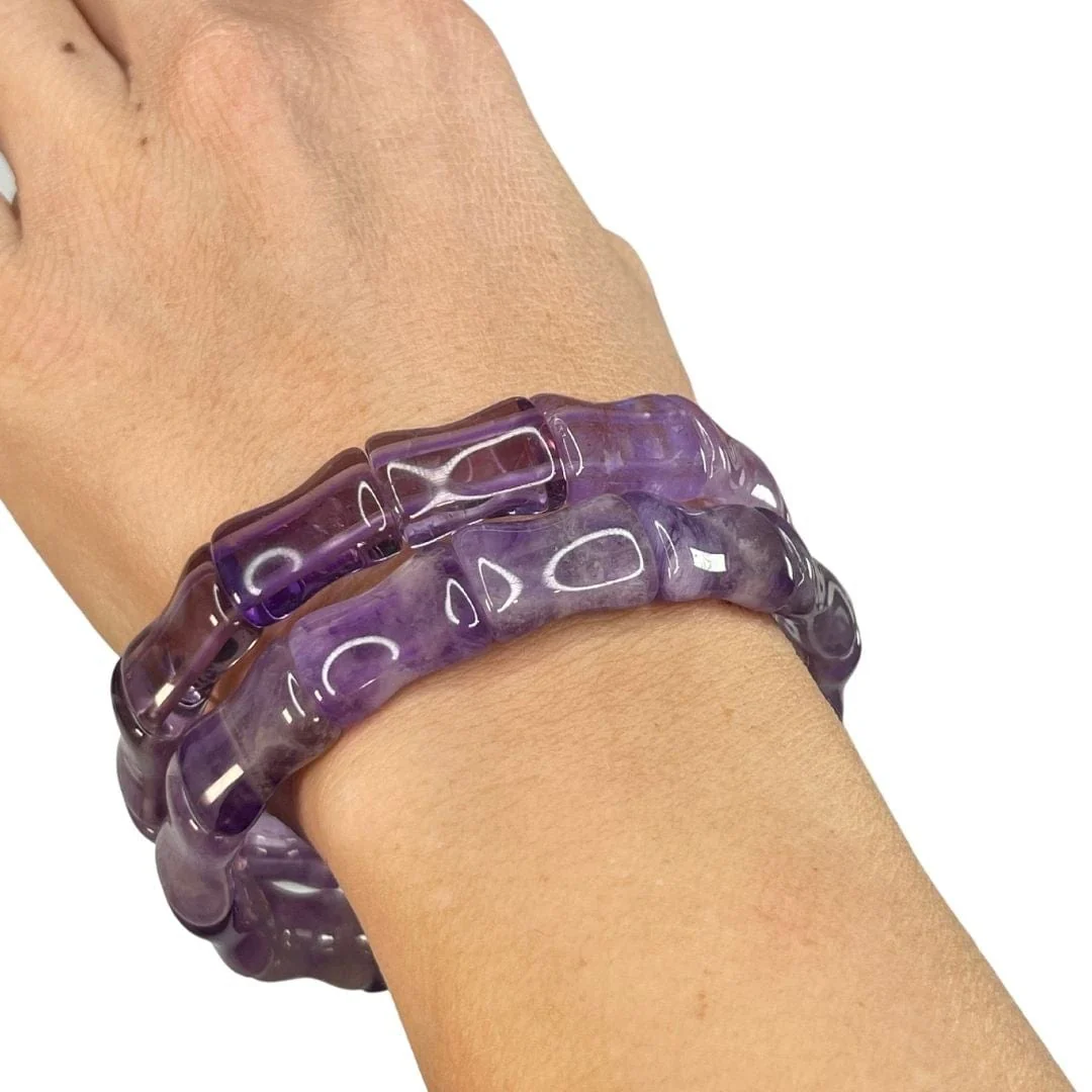 Bracelet pierre ( Quartz rose, Oeil de tigre, Améthyste..) - Image 8