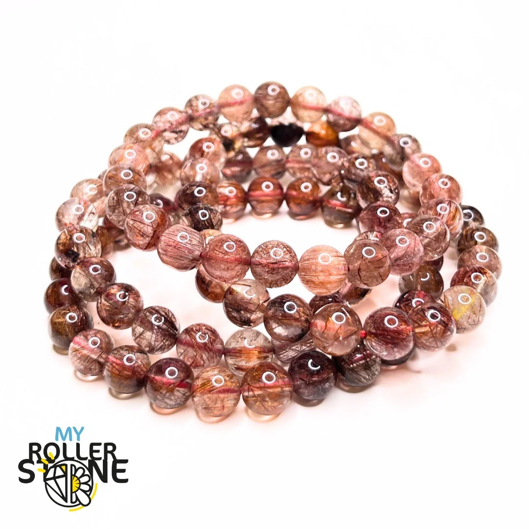 Bracelet Quartz Rutile en Cuivre 5A - Image 2