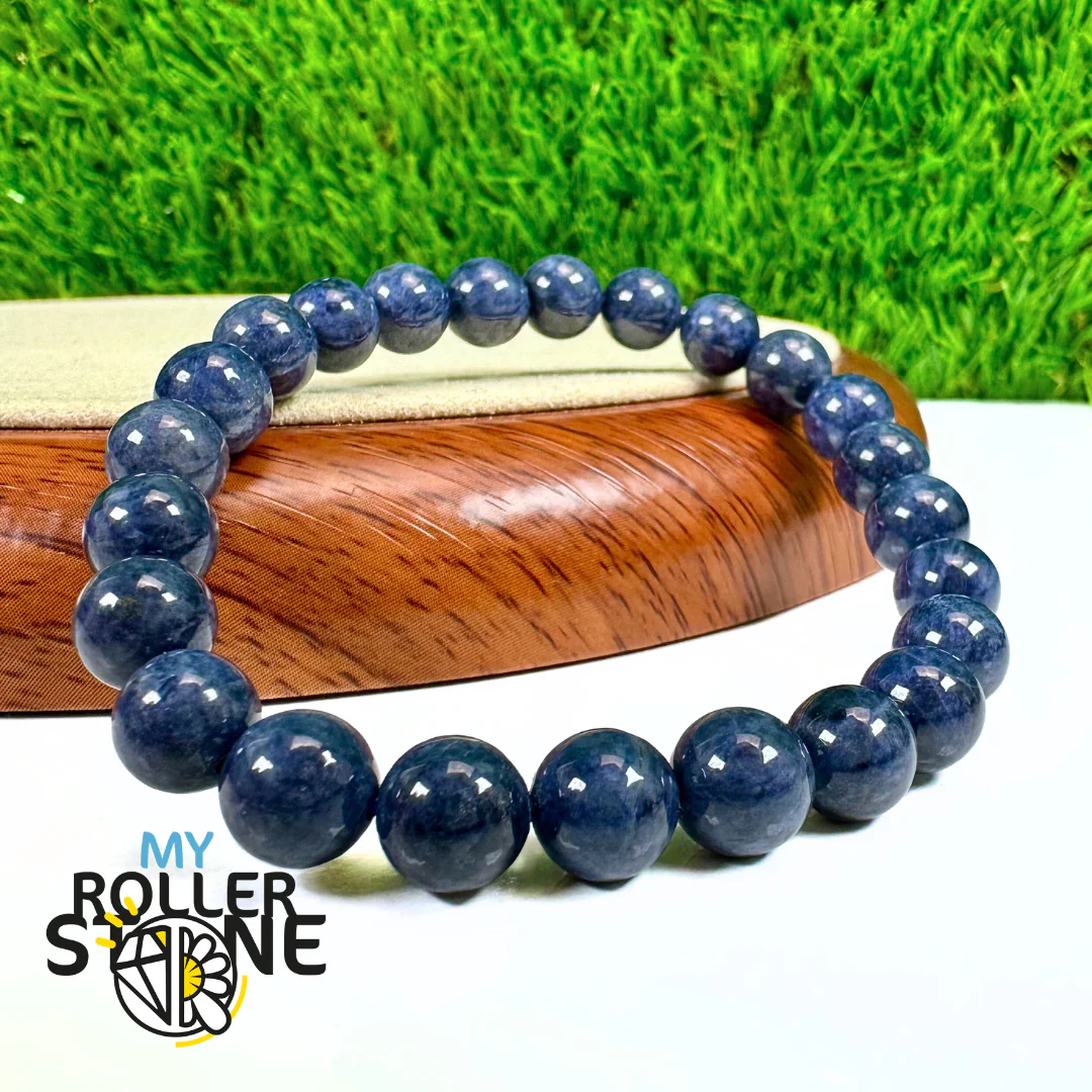 Bracelet Saphir Bleu 5A - Image 3