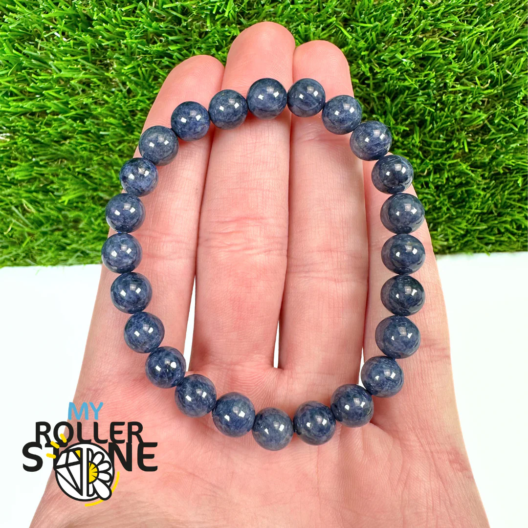 Bracelet Saphir Bleu 5A - Image 5