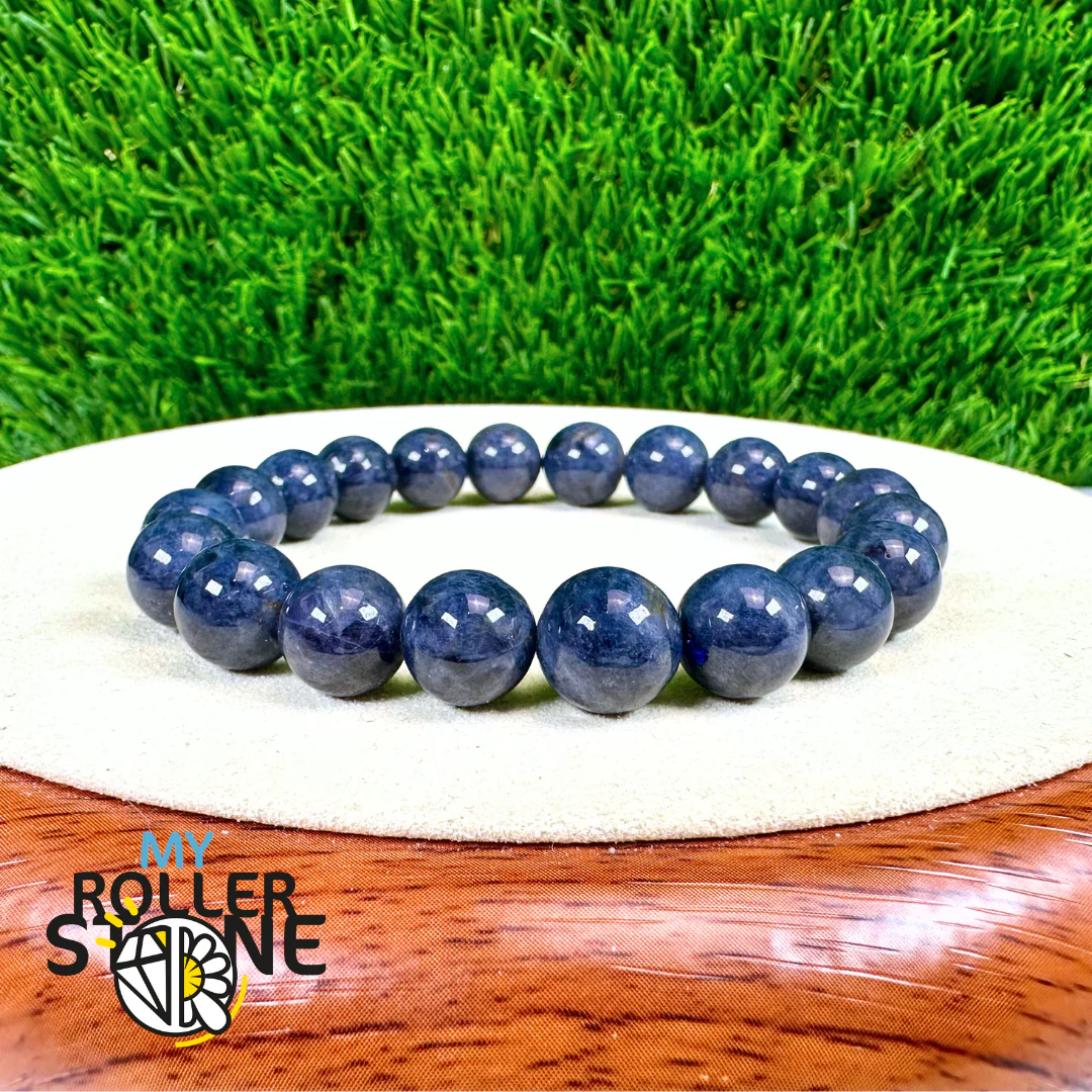 Bracelet Saphir Bleu 5A - Image 7