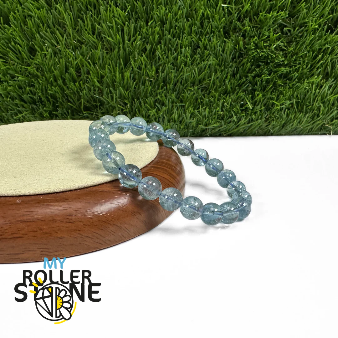 Bracelet Topaze Bleue 7A - Image 3