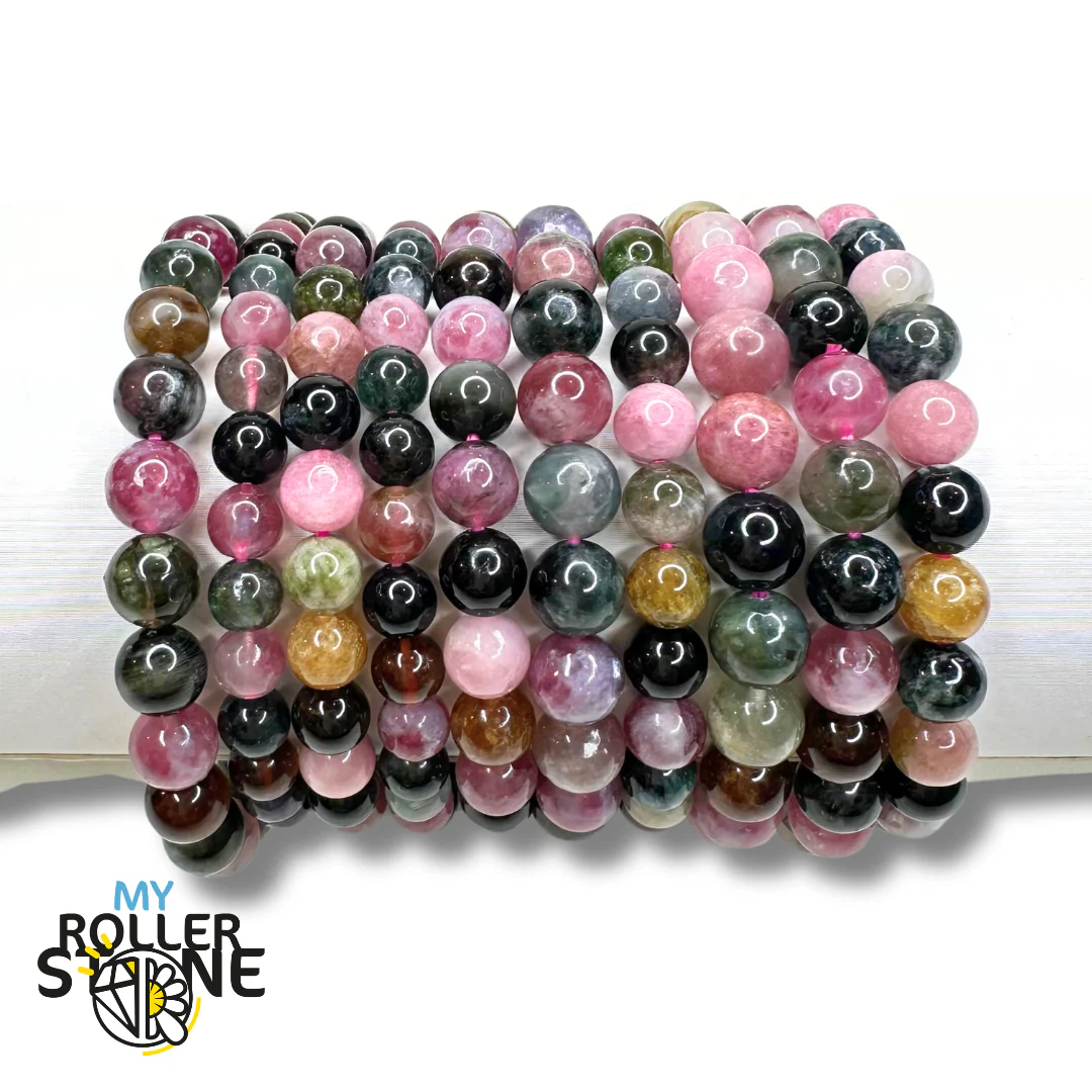 Bracelet Tourmaline multicolore 5A