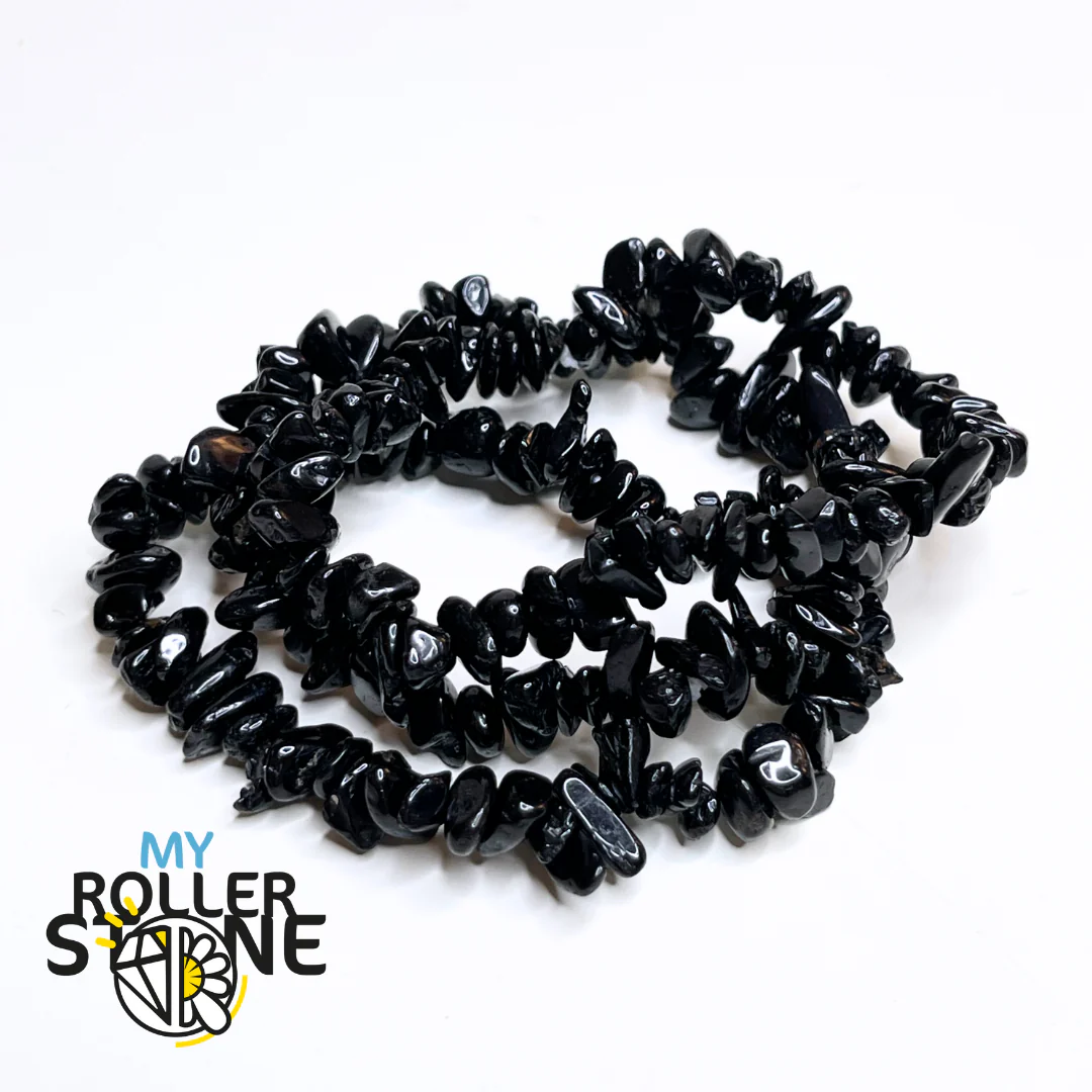 Bracelet Tourmaline Noire Chips
