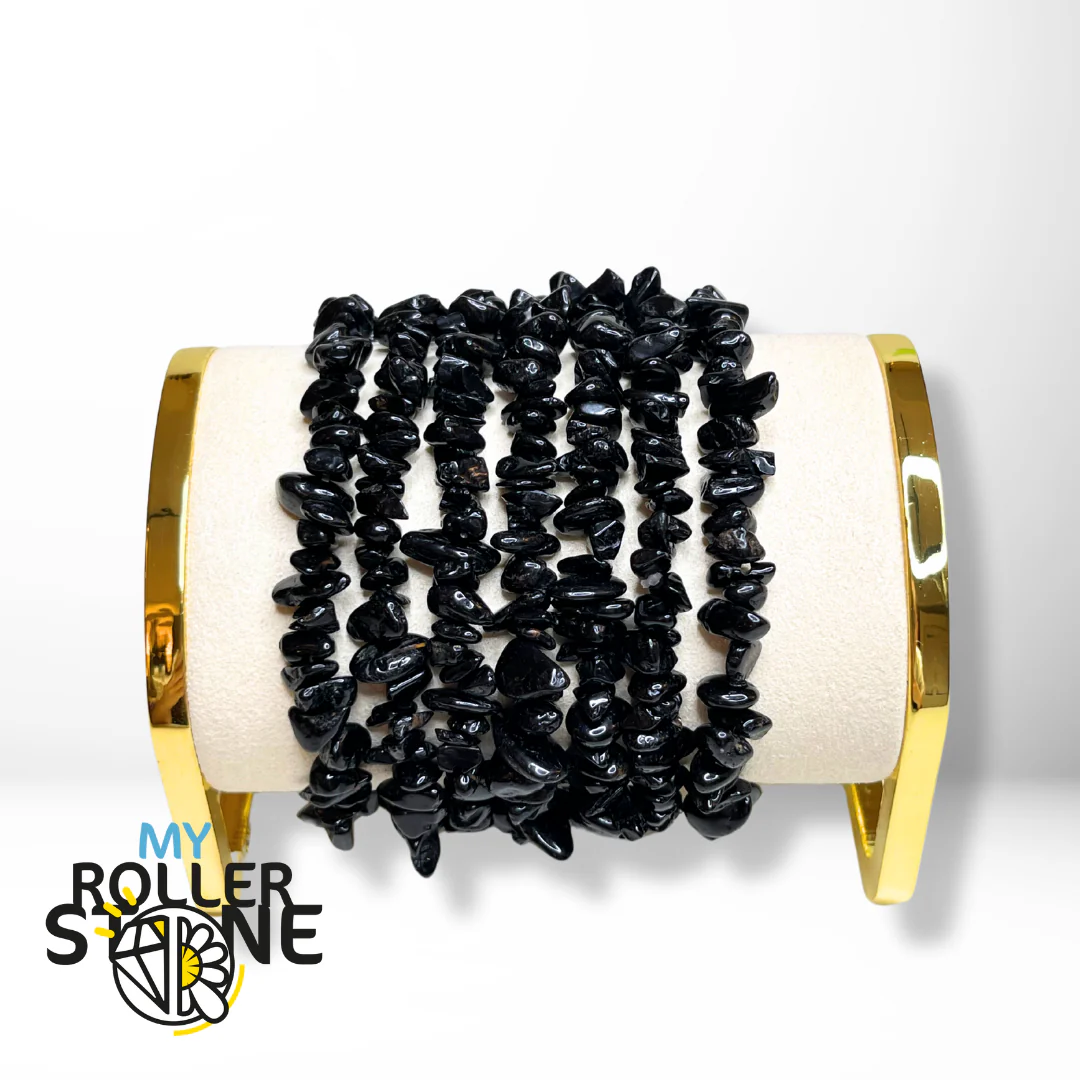 Bracelet Tourmaline Noire Chips - Image 2